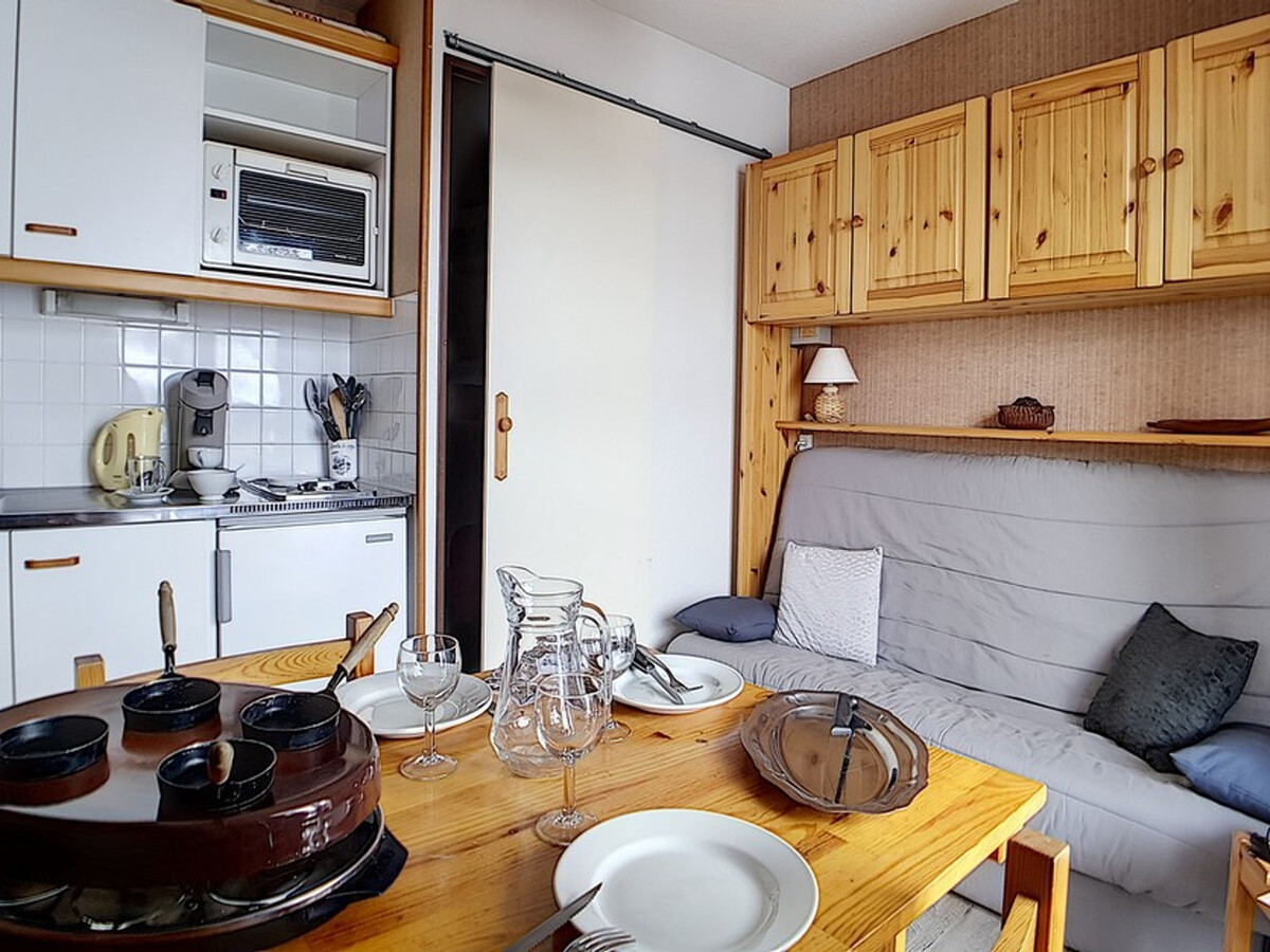 Studio cabine 17 m² aux Menuires, balcon ouest - Photo 2