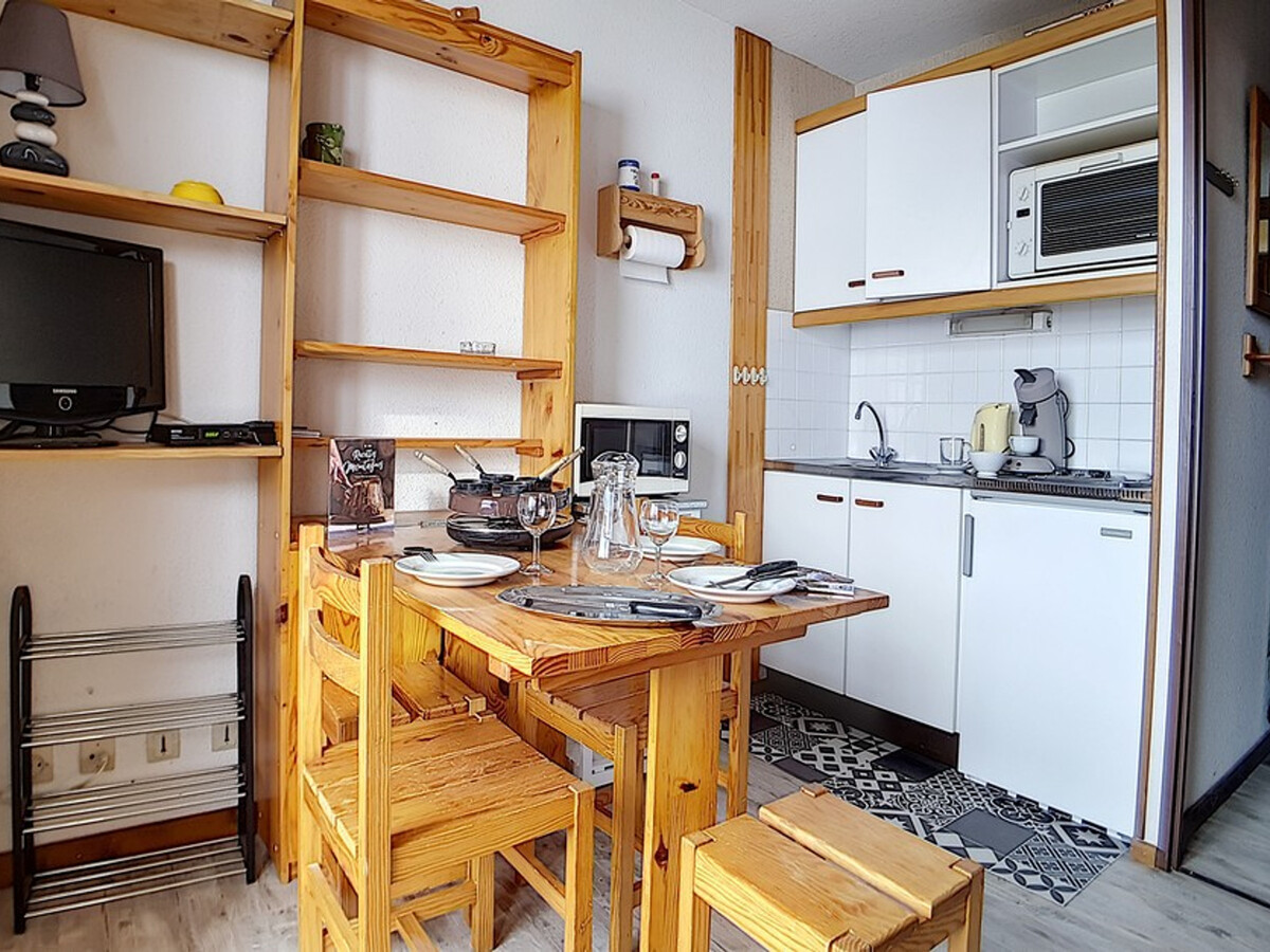 Studio cabine 17 m² aux Menuires, balcon ouest - Photo 3