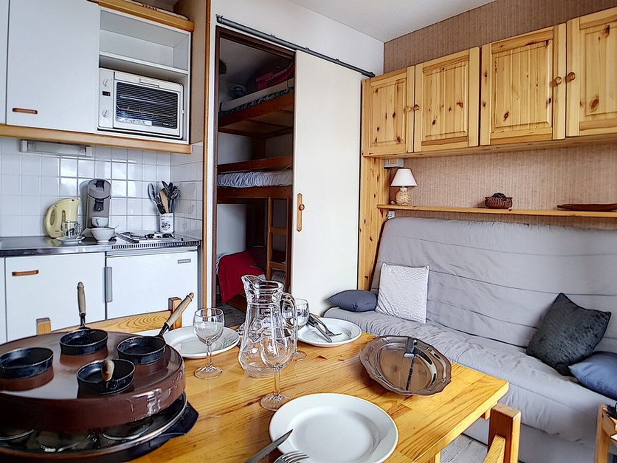 Studio cabine 17 m² aux Menuires, balcon ouest - Photo 7