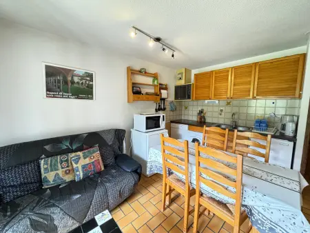 Studio 32 m² divisible au Monêtier, balcon sud-ouest : photo 2