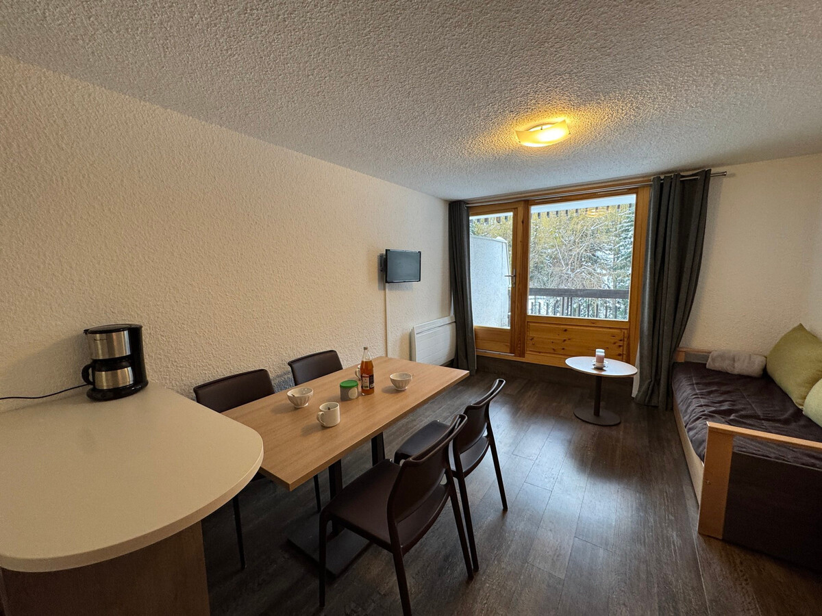 Studio 26 m² à 300 m des pistes, balcon sud, parking - Photo 1