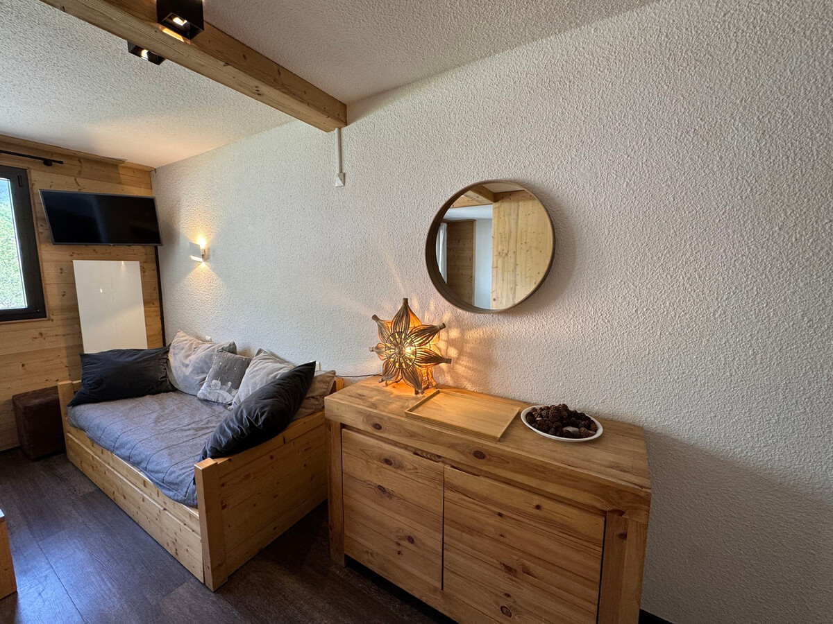 Studio 4 pers Saint-Chaffrey, balcon vue montagne - Photo 1