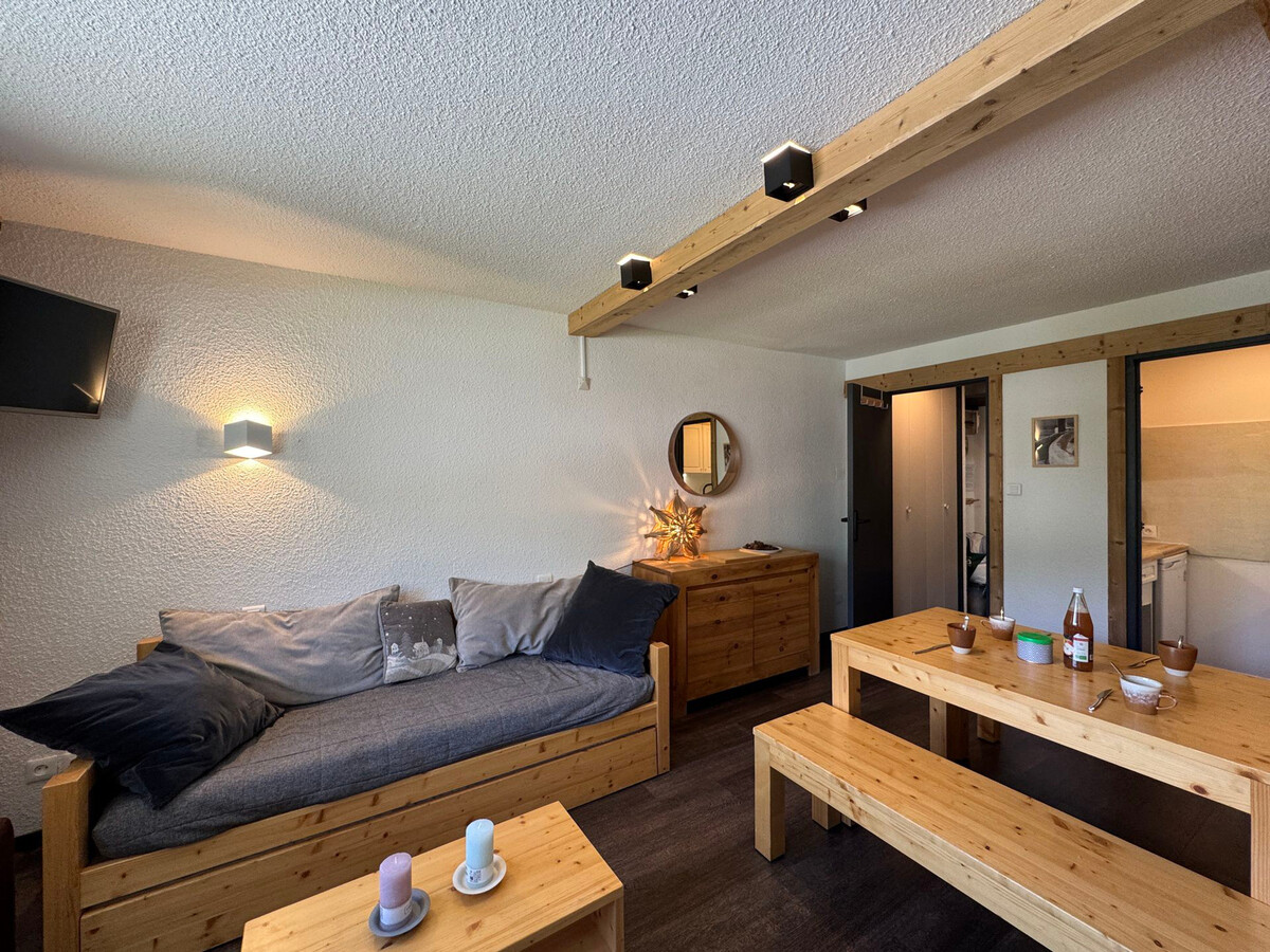 Studio 4 pers Saint-Chaffrey, balcon vue montagne - Photo 4