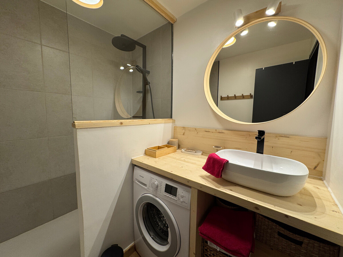 Studio 4 pers Saint-Chaffrey, balcon vue montagne - Photo 7