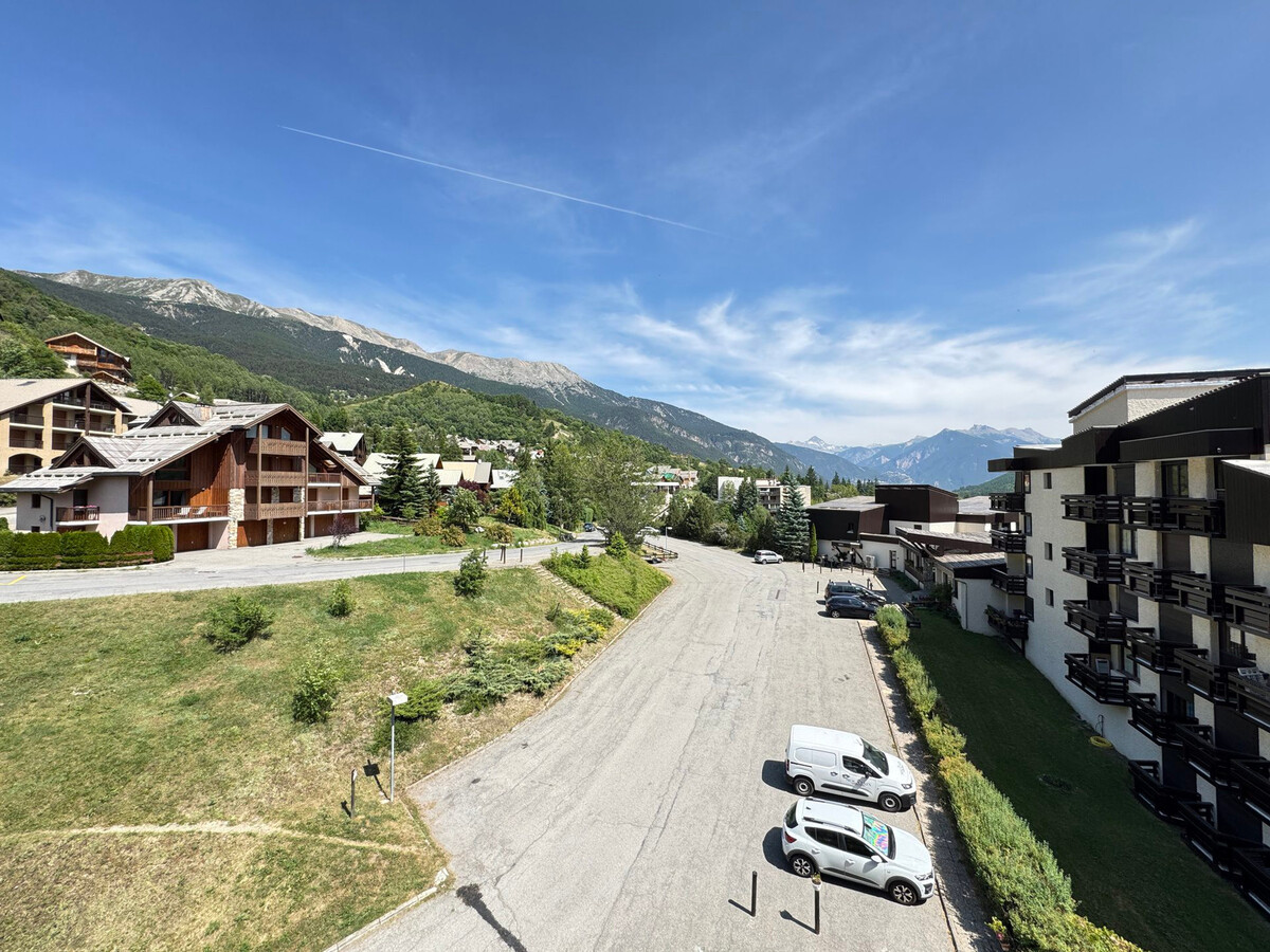 Studio 4 pers Saint-Chaffrey, balcon vue montagne - Photo 8