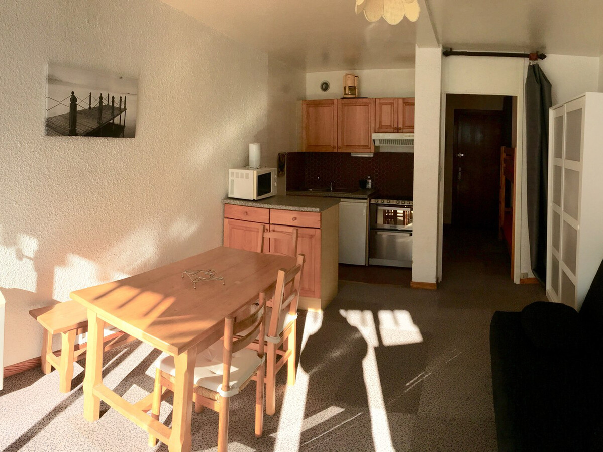 Studio PMR 4 personnes à 150m des pistes, balcon sud - Photo 1