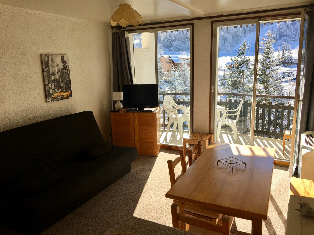 Studio PMR 4 personnes à 150m des pistes, balcon sud - Photo 5
