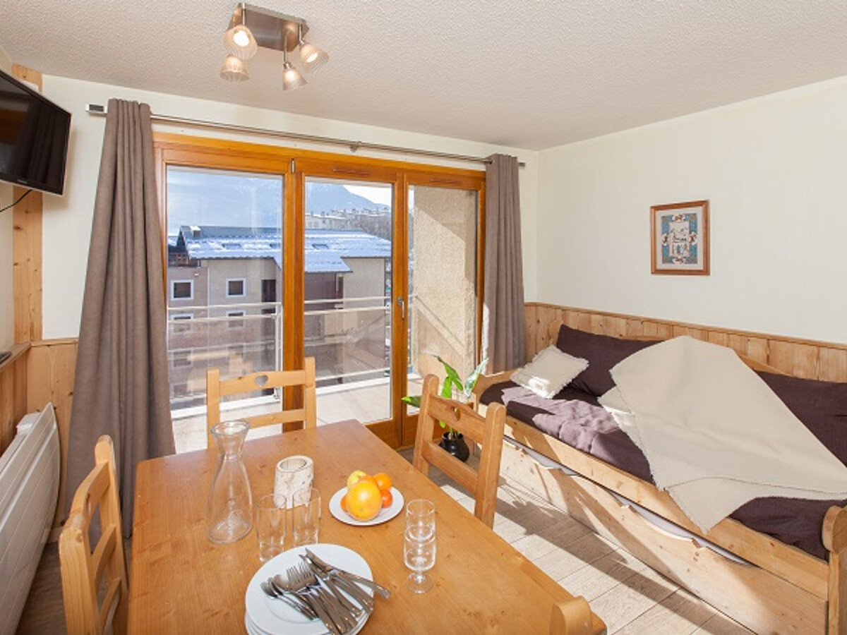 Studio 4 pers. Ski-in/Ski-out Briançon avec balcon - Photo 2