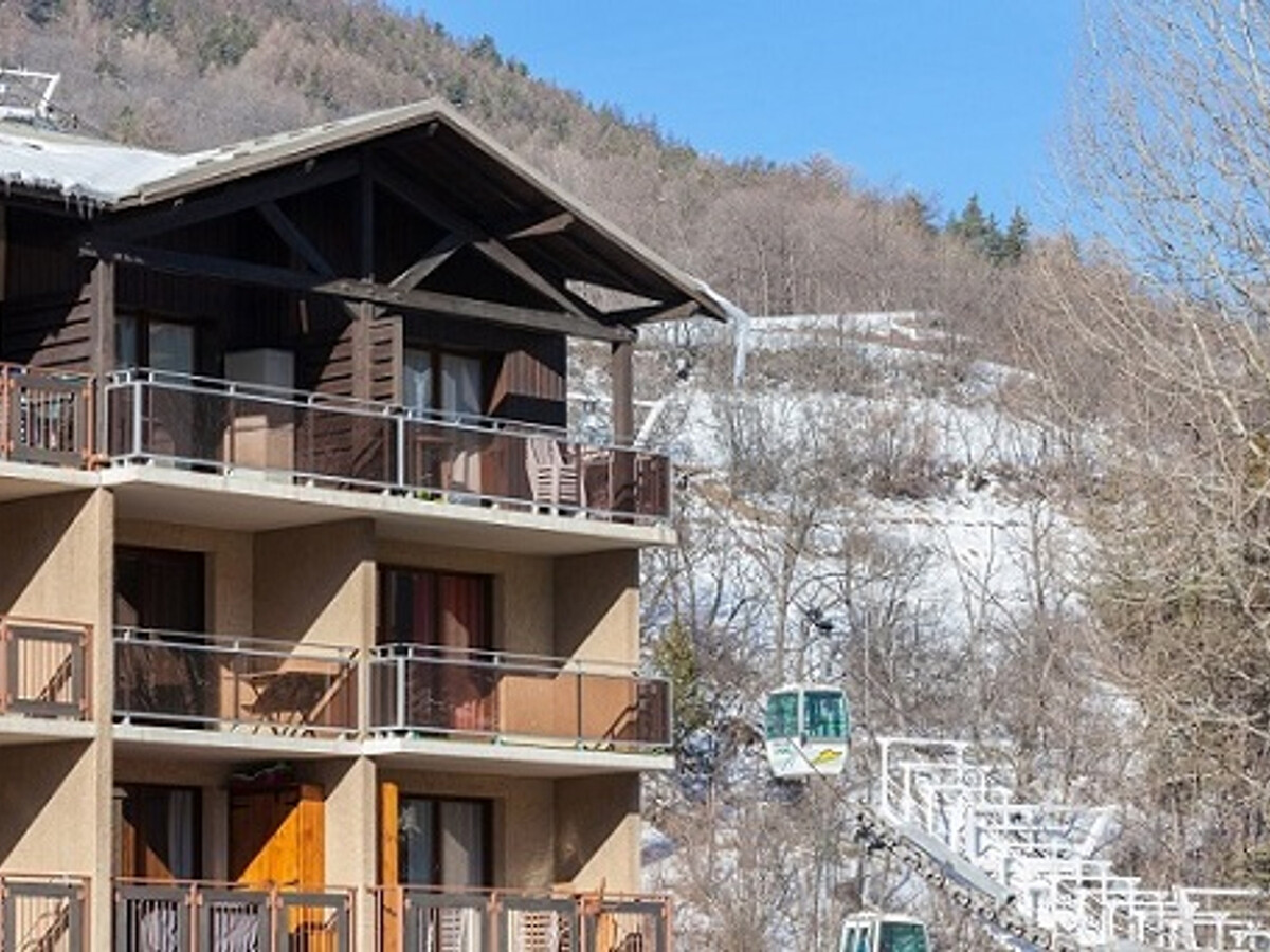 Studio 4 pers. Ski-in/Ski-out Briançon avec balcon - Photo 12