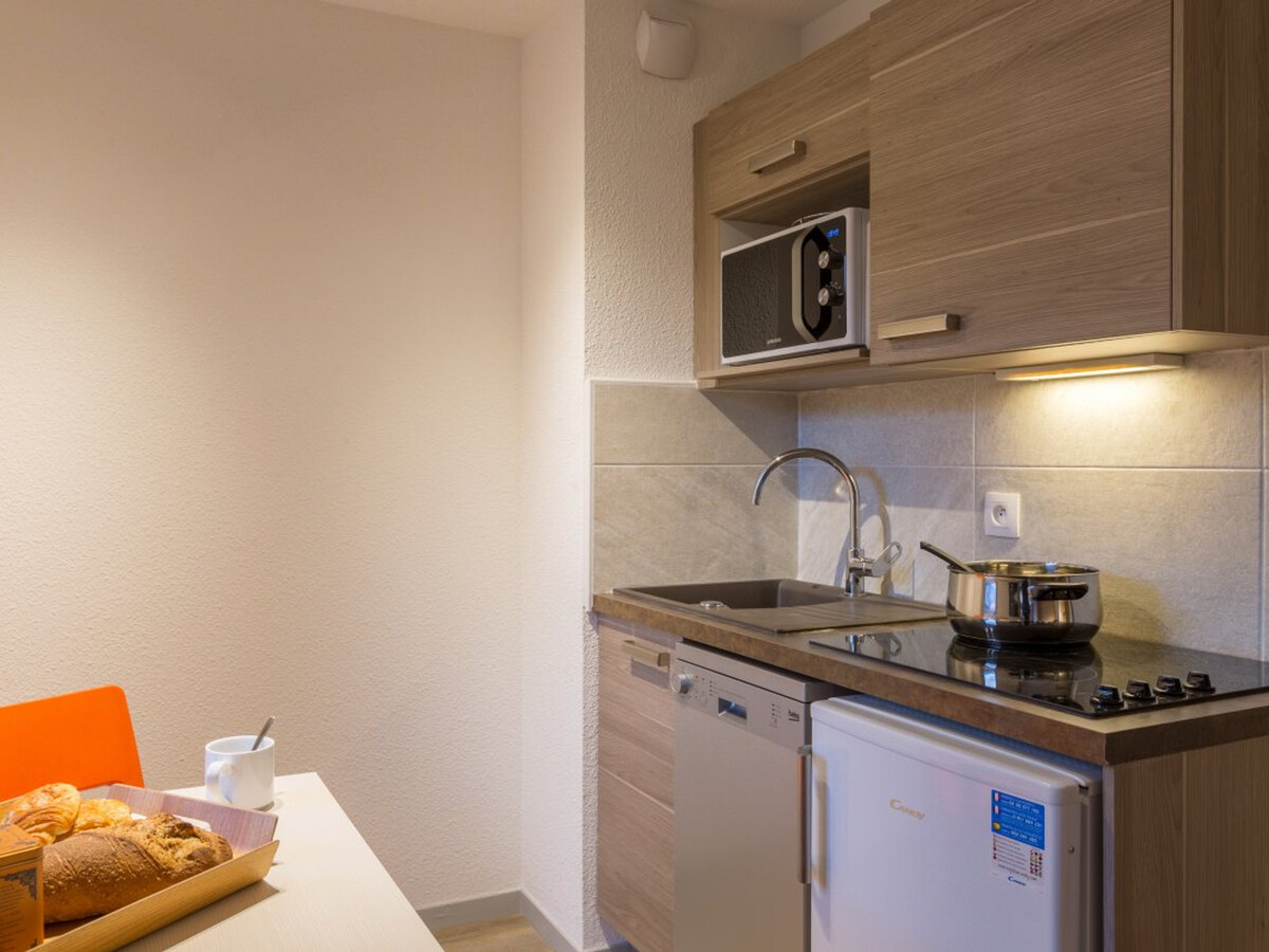 Studio 4 pers. au pied des pistes, balcon montagne - Photo 6