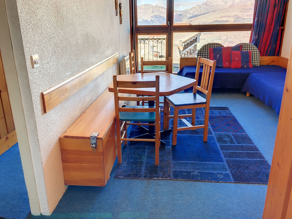 Appartement ski aux pieds aux Arcs 1800, balcon vue vallée - Photo 5
