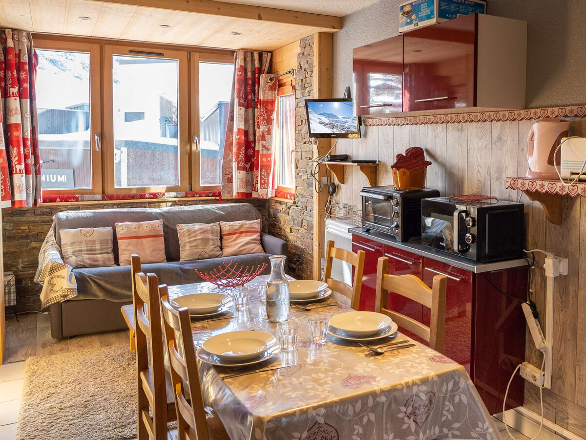 Apt 28m² 4 pers, ski-in/ski-out Val Thorens - Photo 2