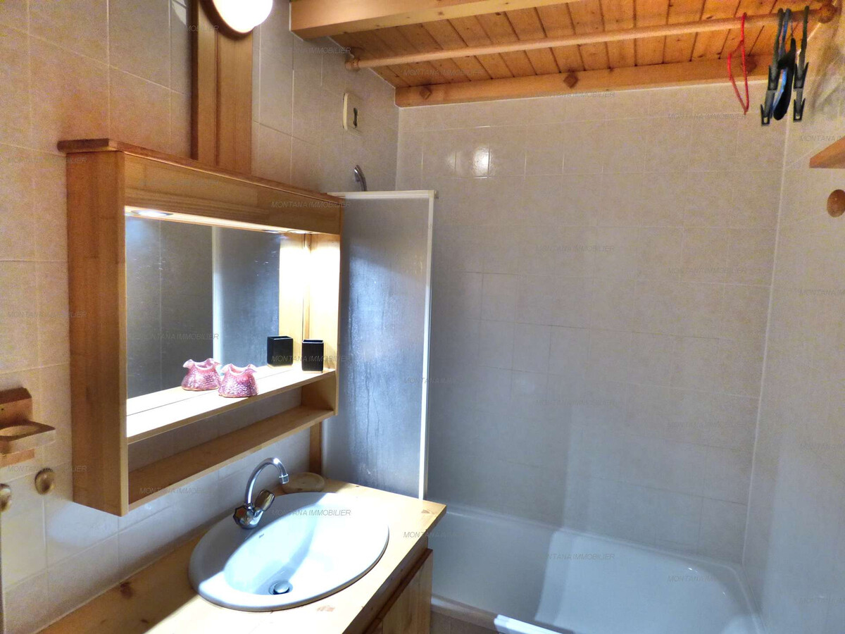 T2 mezzanine 40m² centre Le Grand-Bornand, 6 pers. - Photo 9