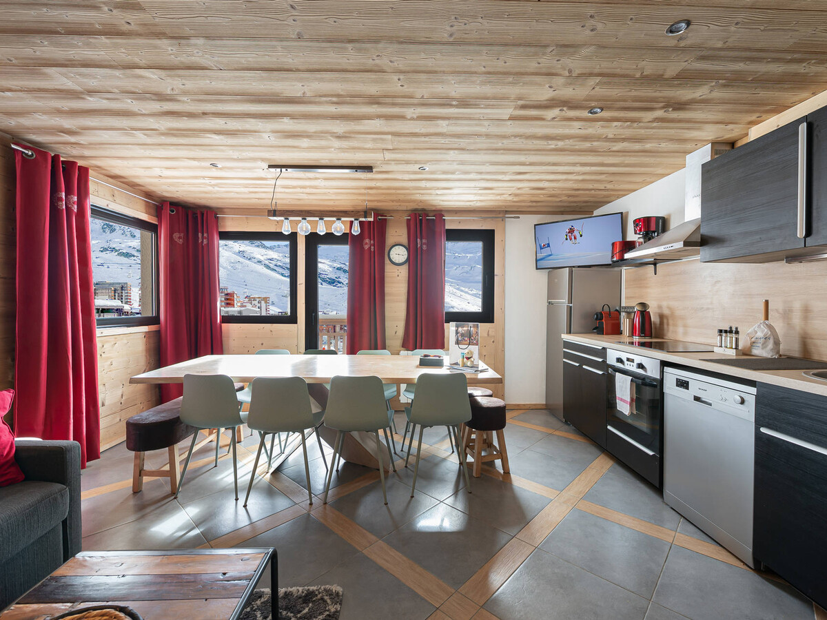 Appartement 12 personnes Vue Domaine Skiable Val Thorens - Photo 1