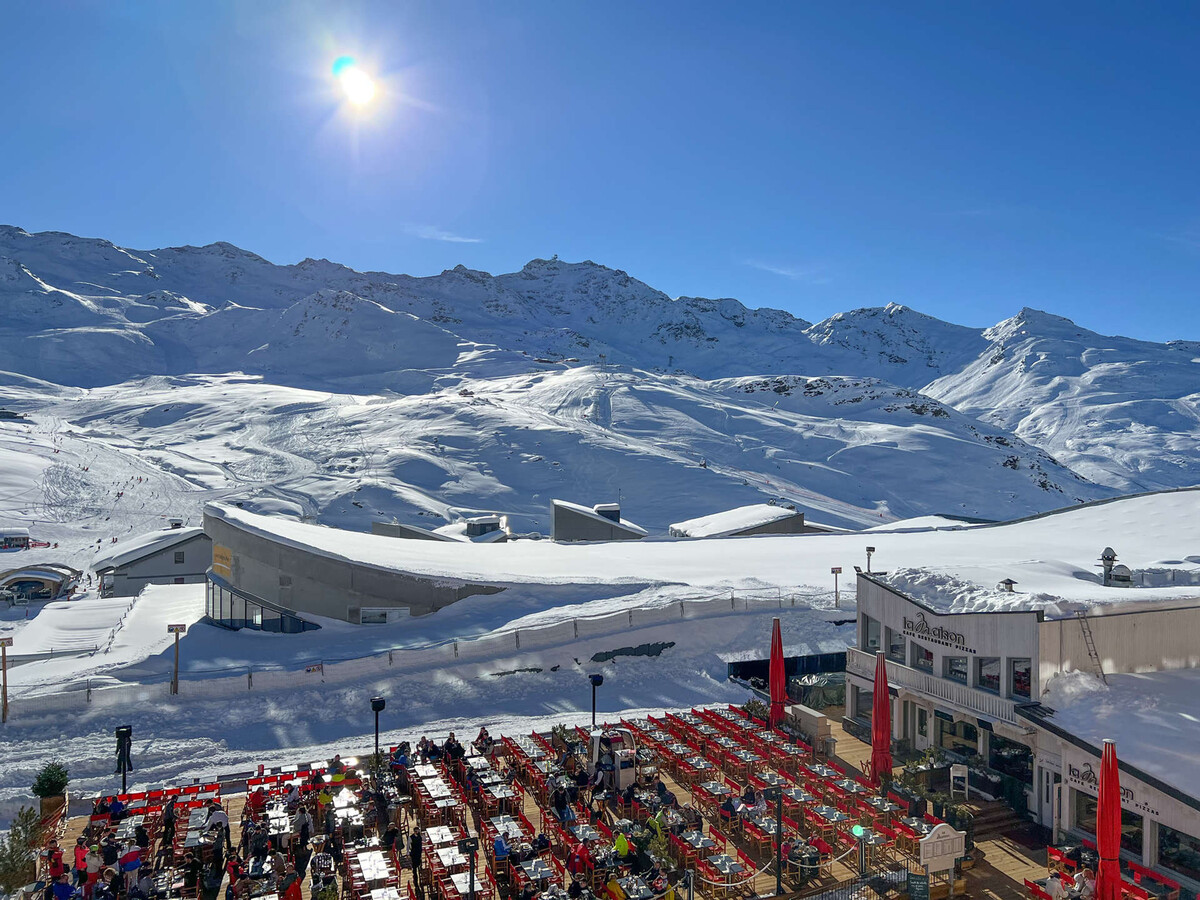 Appartement 12 personnes Vue Domaine Skiable Val Thorens - Photo 3