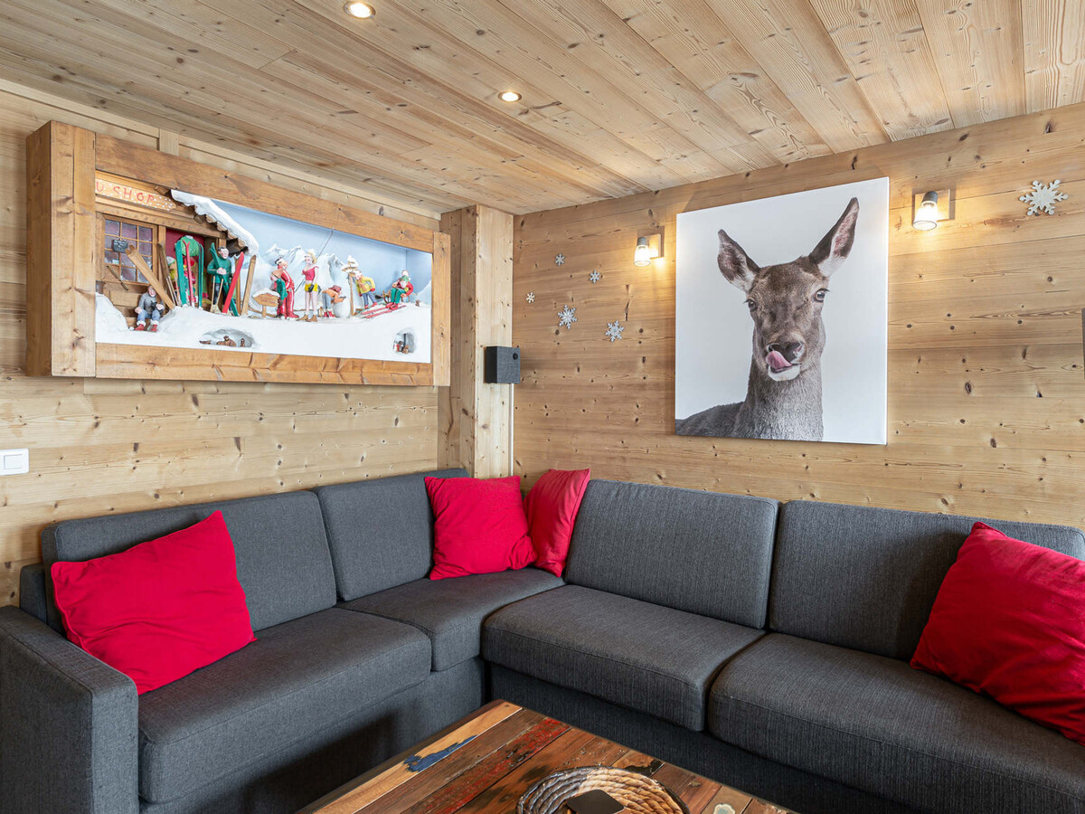 Appartement 12 personnes Vue Domaine Skiable Val Thorens - Photo 4