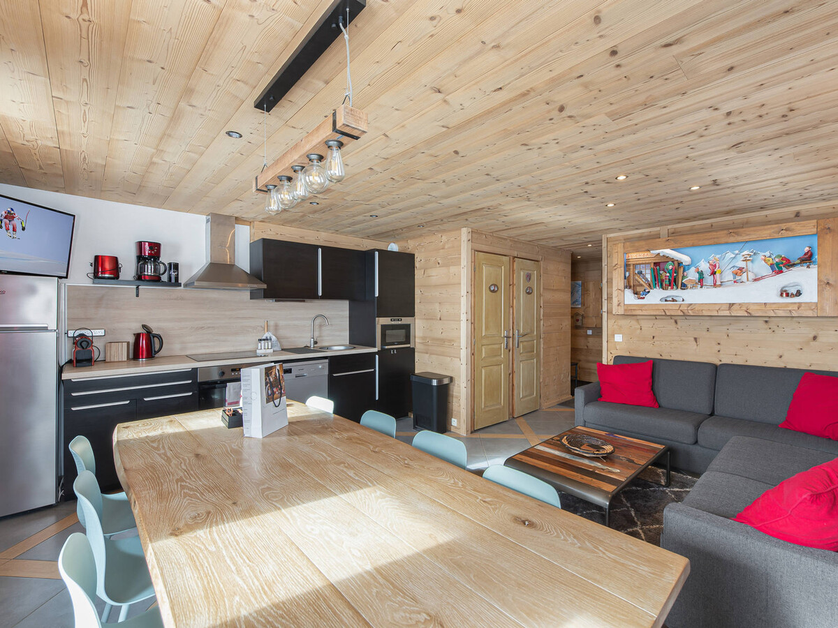 Appartement 12 personnes Vue Domaine Skiable Val Thorens - Photo 6