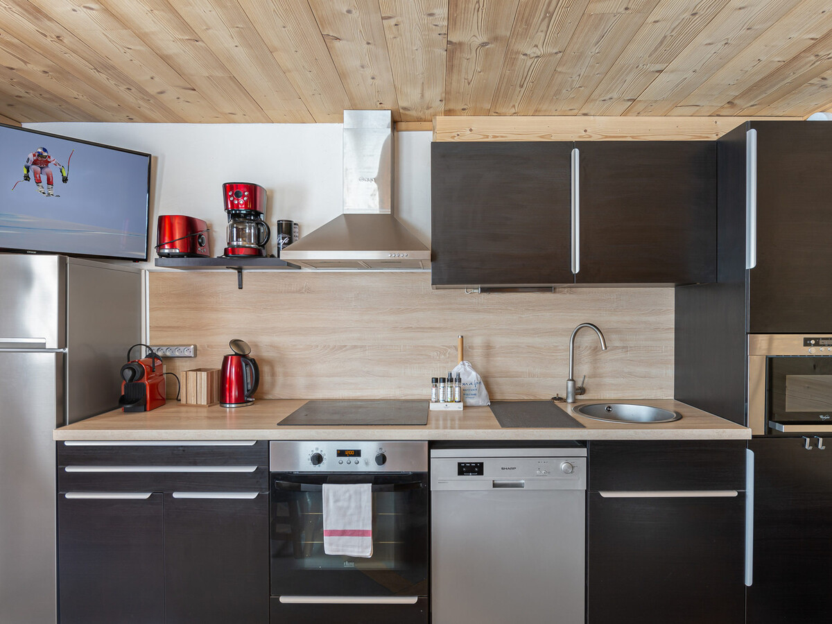 Appartement 12 personnes Vue Domaine Skiable Val Thorens - Photo 12