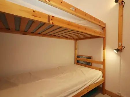 Studio cabine 27 m² face au Mont-Blanc, balcon plein sud : photo 5