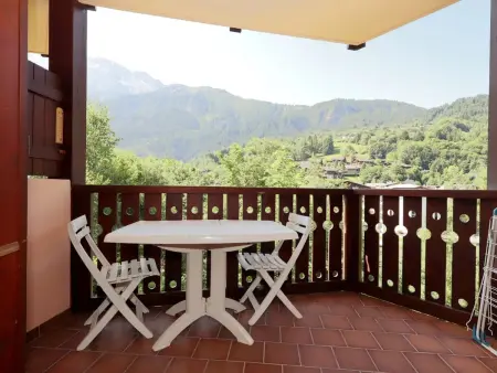 Studio cabine 27 m² face au Mont-Blanc, balcon plein sud : photo 7