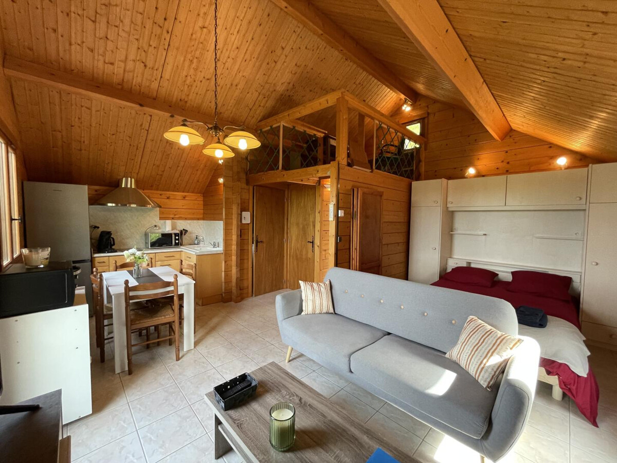Studio chalet en forêt, vue nature à Saint-Bonnet-Tronçais - Photo 4