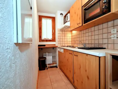 Appartement 2 pièces cabine 100 m des pistes, Les Houches : photo 3