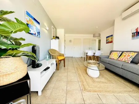 Appartement lumineux à Roses, piscine partagée et climatisation, 4 pers. : photo 11