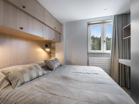 Appartement 3 chambres rénové, vue panoramique, Courchevel 1850 : photo 7