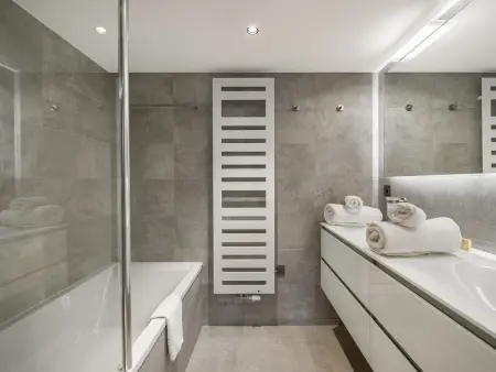 Appartement 3 chambres rénové, vue panoramique, Courchevel 1850 : photo 9