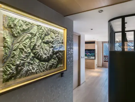 Appartement 3 chambres rénové, vue panoramique, Courchevel 1850 : photo 12
