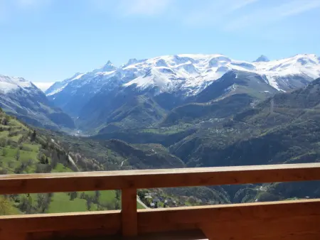 Appartement 2 pièces cabine Auris, 400m des pistes : photo 2