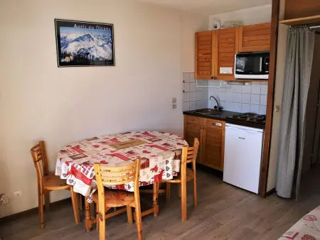 Appartement 2 pièces cabine Auris, 400m des pistes : photo 4