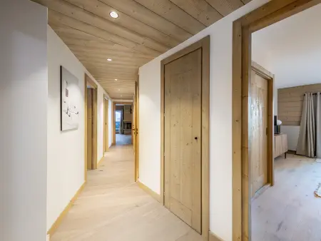 Appartement 8 pers. Méribel : 4 chambres, cheminée et parking couvert : photo 15