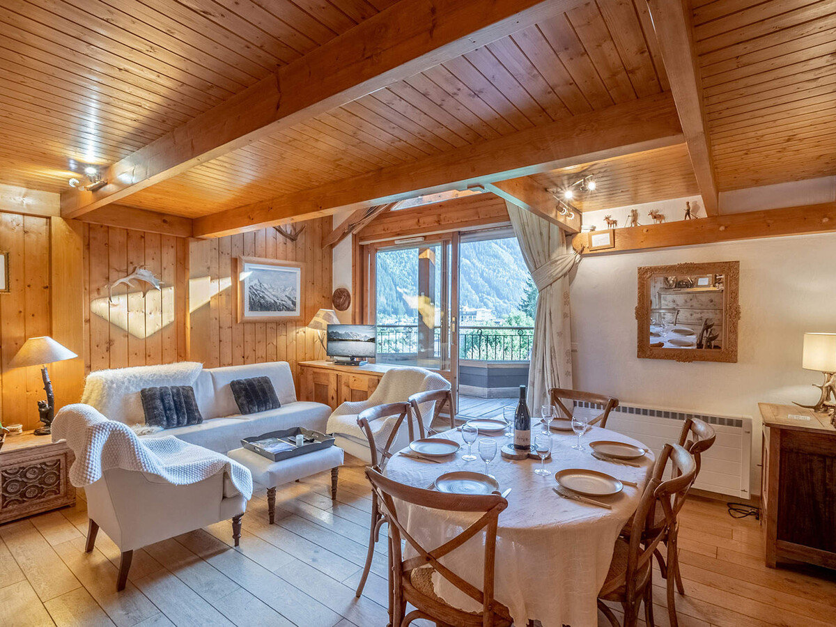 Le Savoy : duplex 8 pers., 200m pistes, vue Mont-Blanc - Photo 1