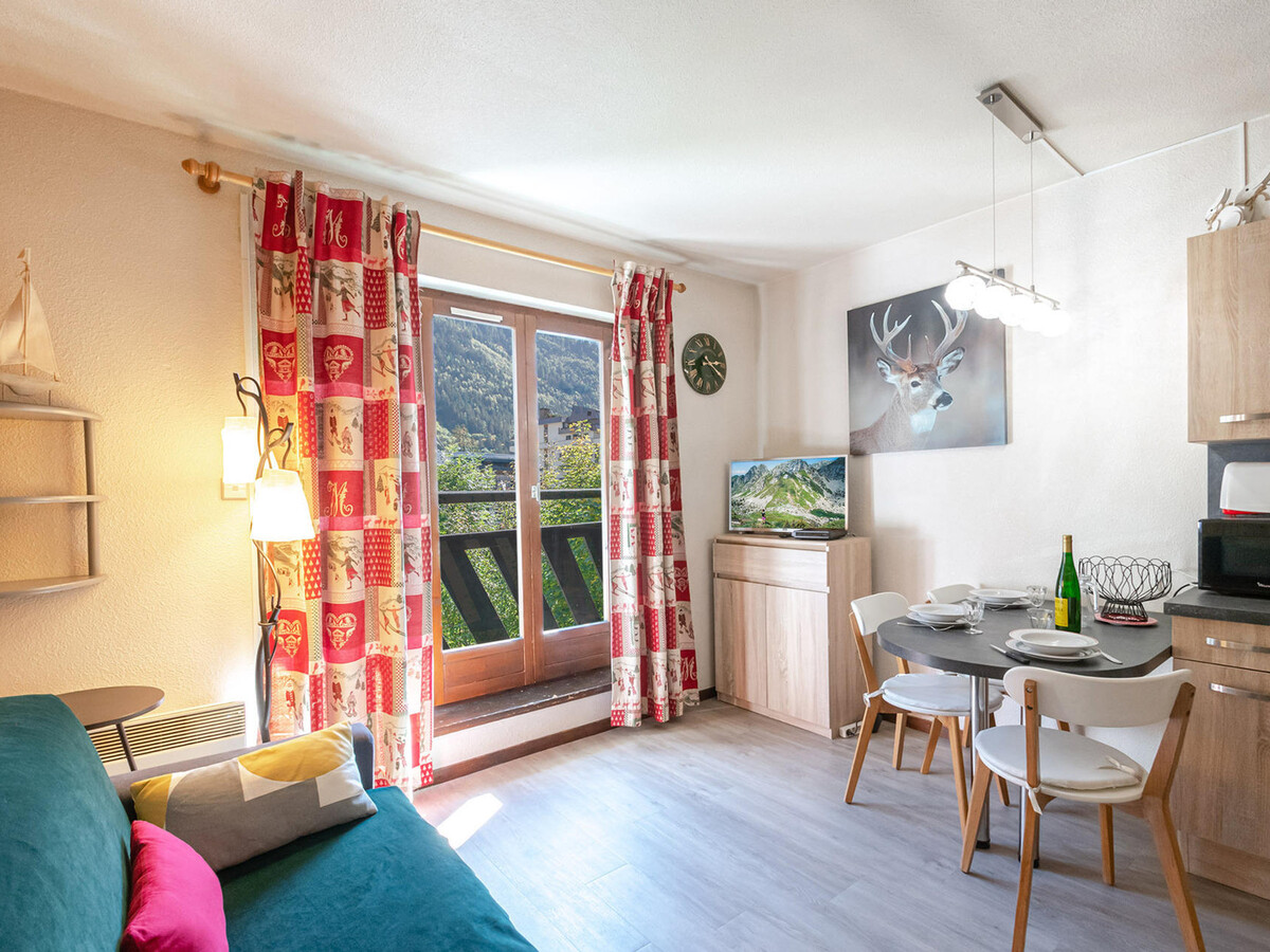 Studio 20m² vue Mont-Blanc, balcon sud, wifi, animaux OK - Photo 3