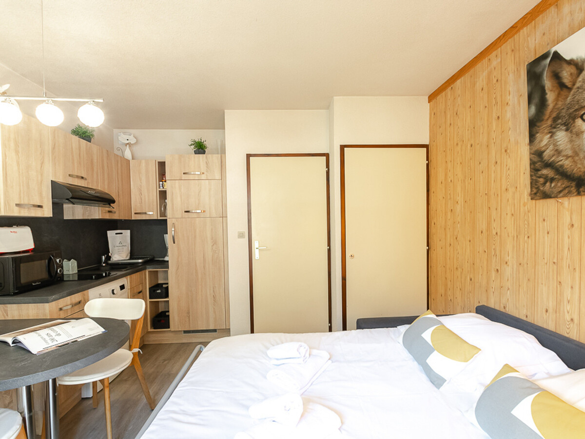Studio 20m² vue Mont-Blanc, balcon sud, wifi, animaux OK - Photo 11