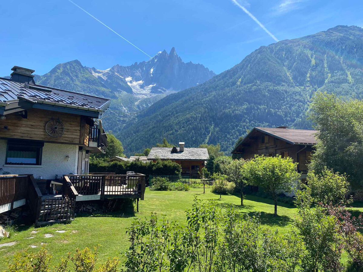 Demi-chalet 8 pers aux Praz, vues Aiguilles de Chamonix - Photo 19