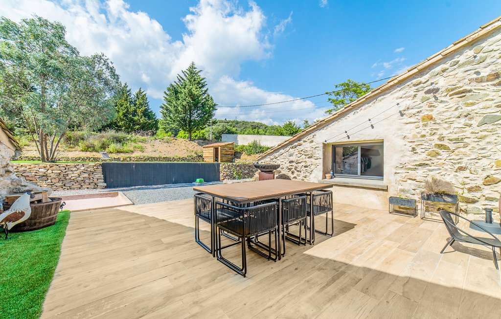 Maison pierre 8 pers. avec piscine chauffée à Pardailhan - Photo 2