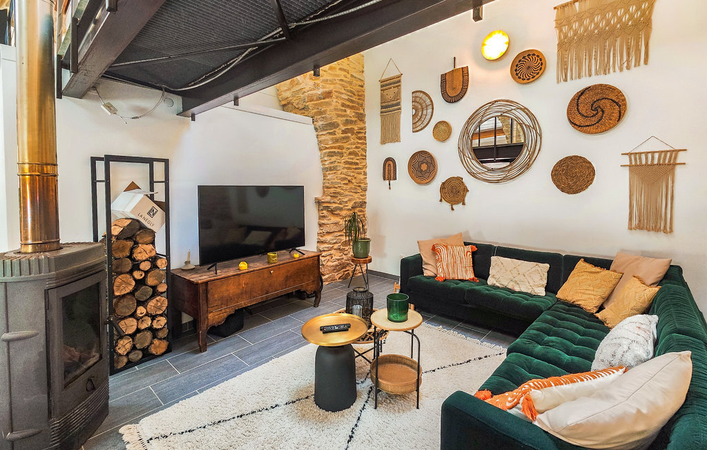 Maison pierre 8 pers. avec piscine chauffée à Pardailhan - Photo 4