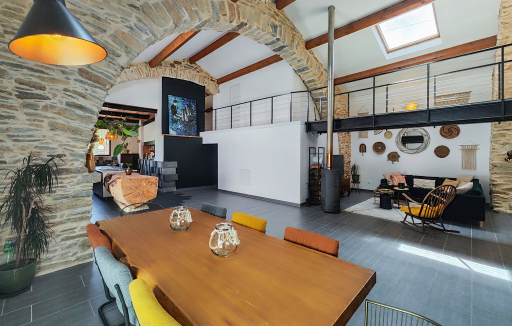 Maison pierre 8 pers. avec piscine chauffée à Pardailhan - Photo 20