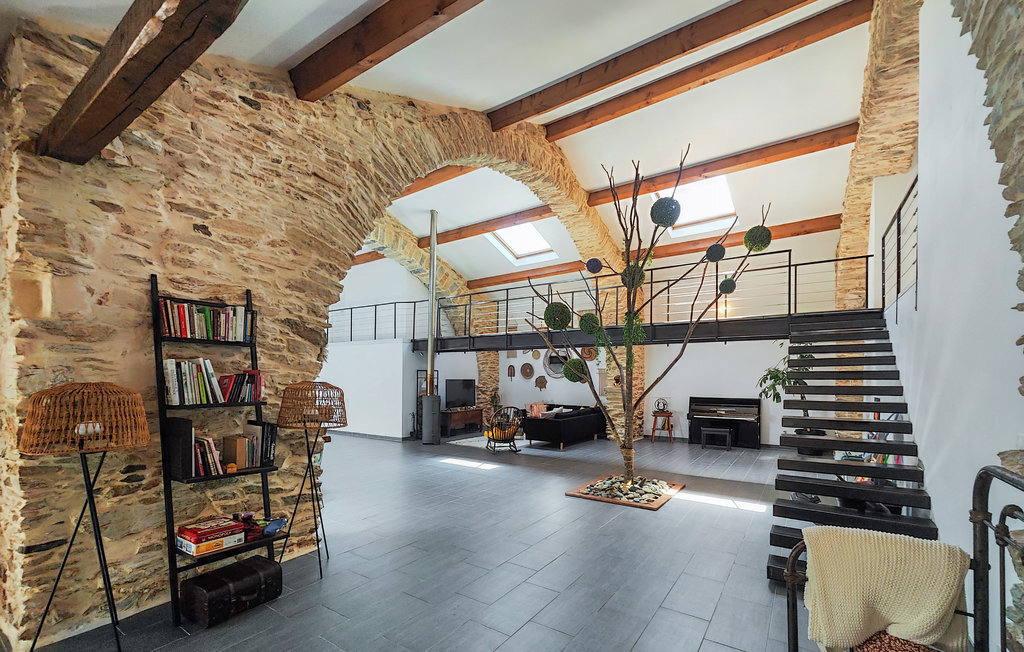 Maison pierre 8 pers. avec piscine chauffée à Pardailhan - Photo 23