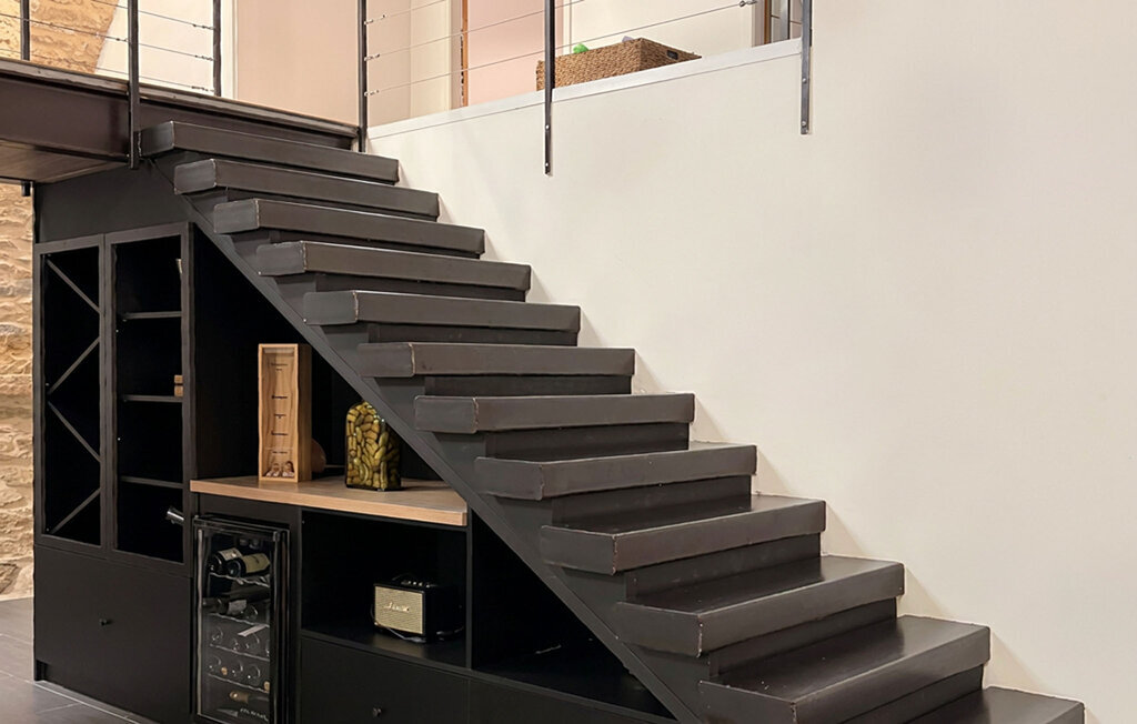 Maison pierre 8 pers. avec piscine chauffée à Pardailhan - Photo 24