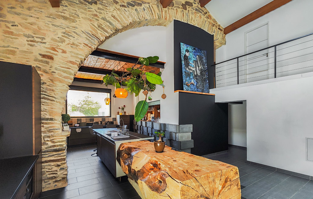 Maison pierre 8 pers. avec piscine chauffée à Pardailhan - Photo 25