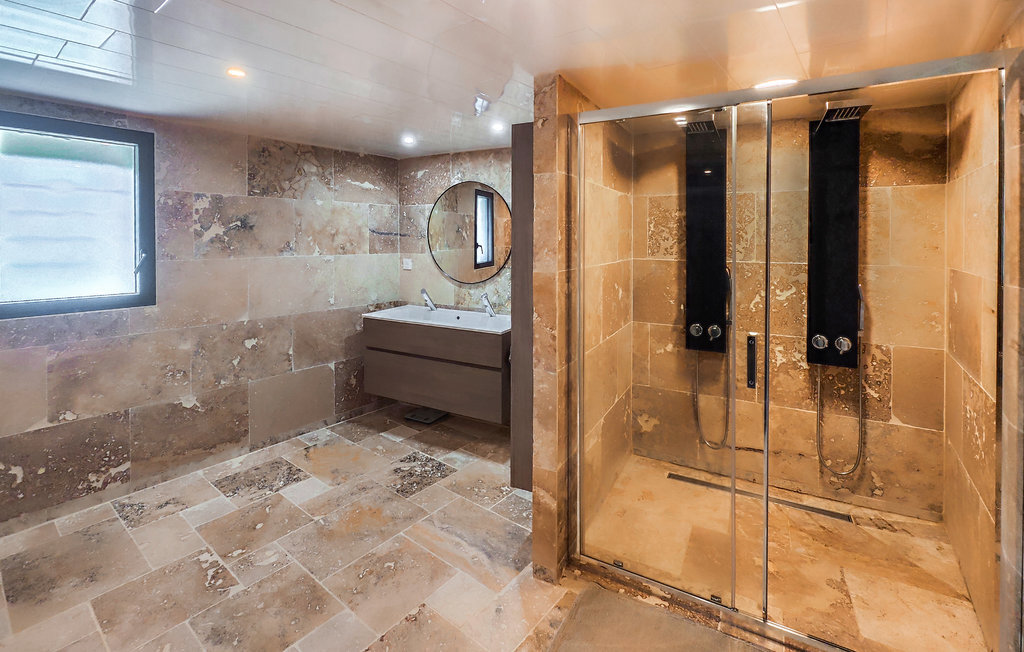 Maison pierre 8 pers. avec piscine chauffée à Pardailhan - Photo 37