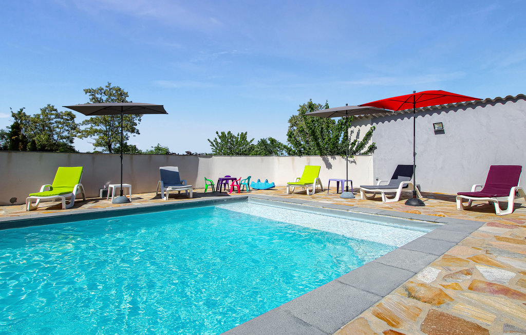 Maison 6 personnes avec piscine chauffée et jacuzzi à Grospierres - Photo 11