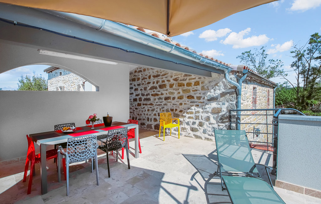 Maison 6 personnes avec piscine chauffée et jacuzzi à Grospierres - Photo 15