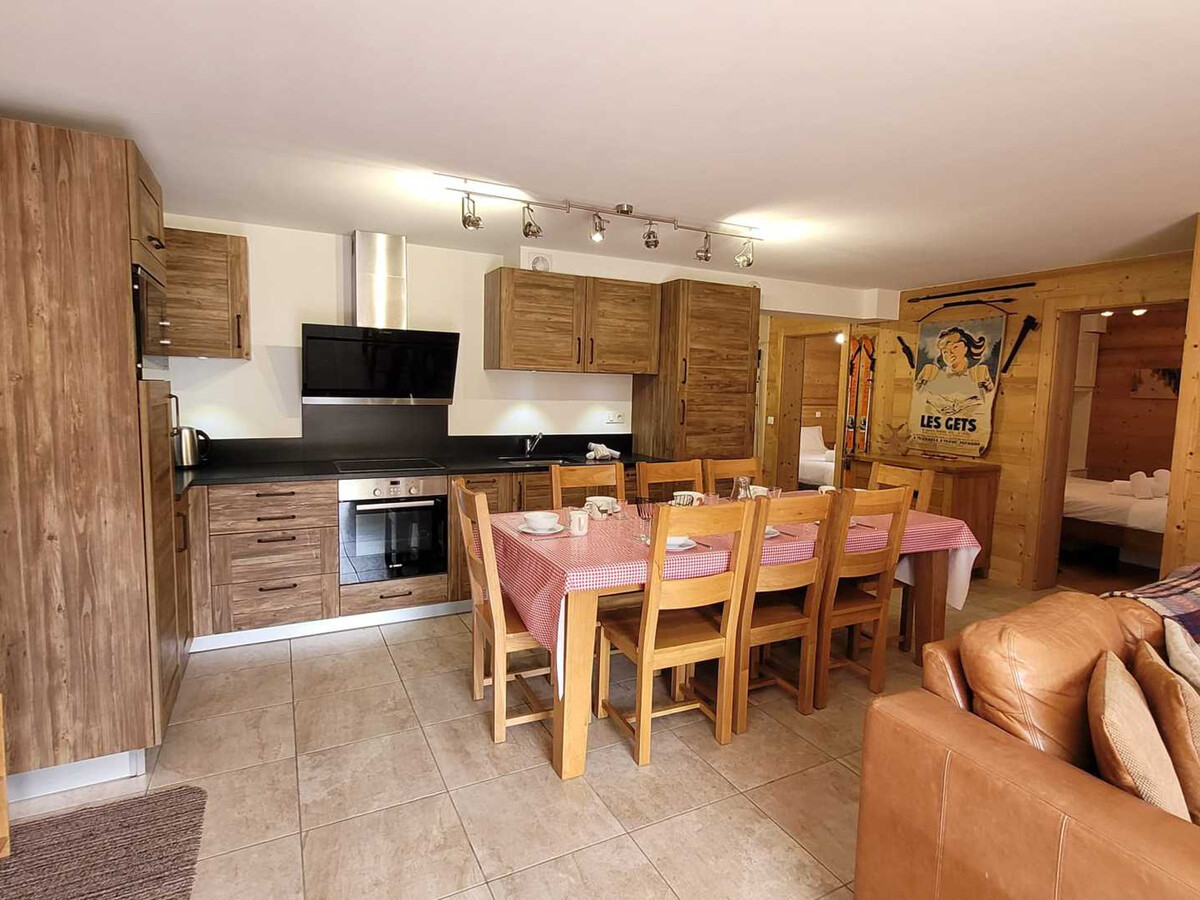 Appartement 8 pers Les Gets, vue domaine skiable - Photo 1