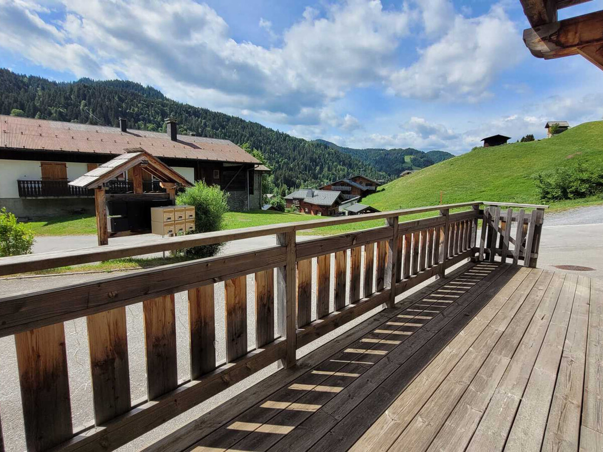 Appartement 8 pers Les Gets, vue domaine skiable - Photo 14