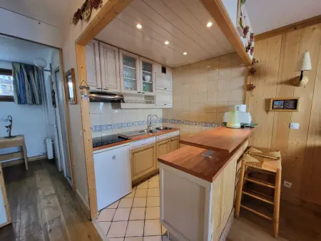 T2 Tignes 500m pistes, balcon sud, 5 personnes : photo 4