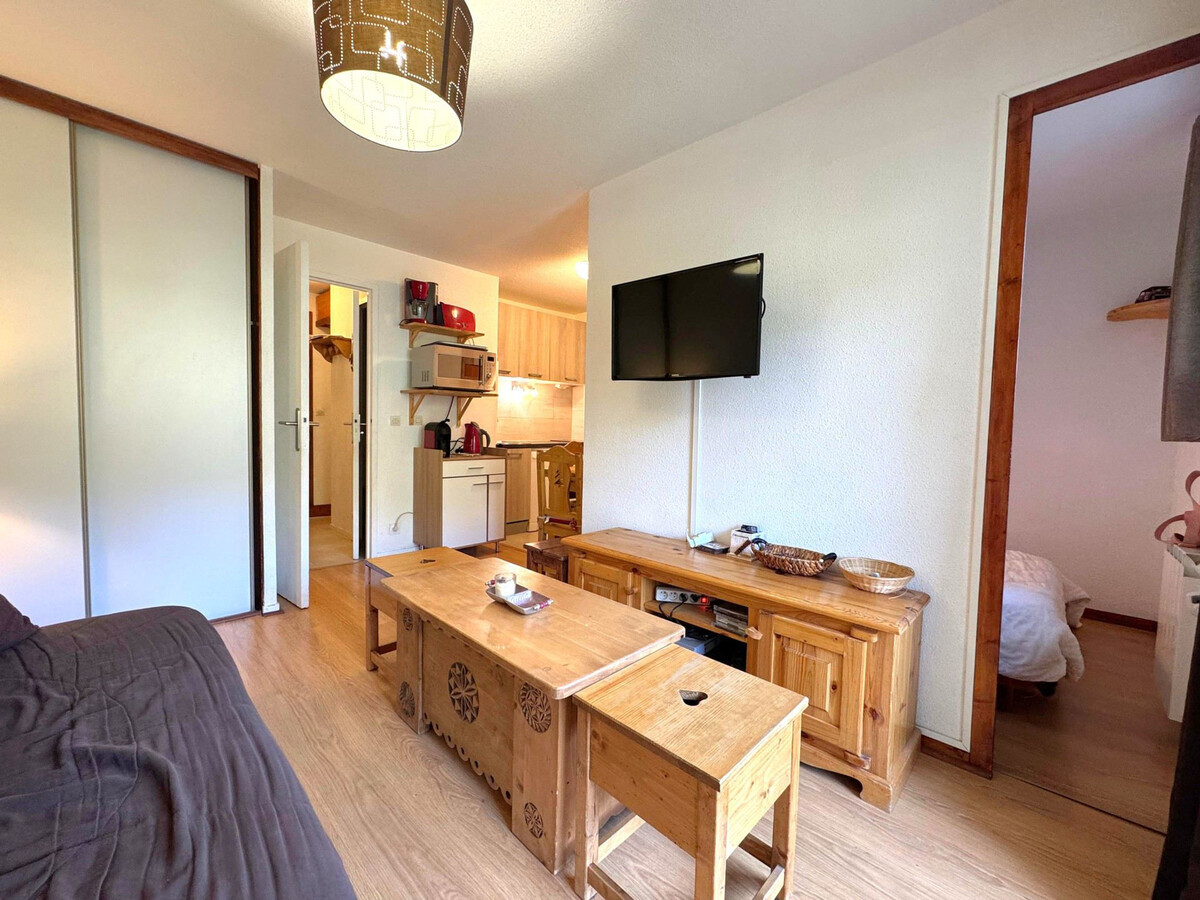 Appart 4 pers, balcon Sud vue pistes, accès télébenne - Photo 2
